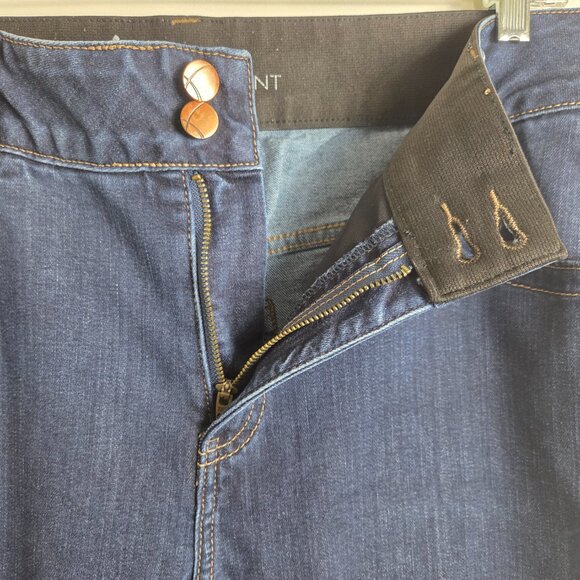 Lane Bryant Dark Wash Straight Leg Jeans - Picture 10 of 12